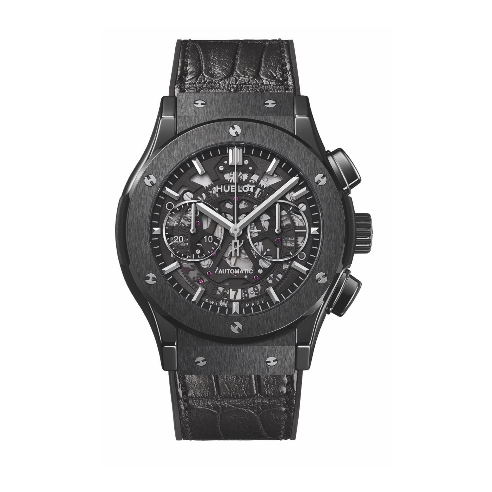 ウブロ(HUBLOT) アエロ・フュージョン クロノグラフ ブラックマジック